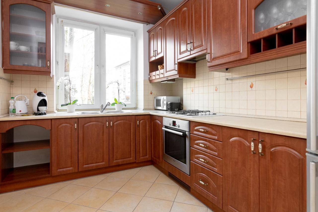 Saska Kepa Modern Apartment Warszawa Eksteriør billede