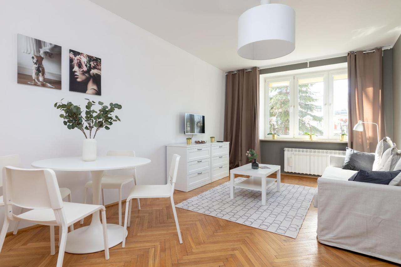Saska Kepa Modern Apartment Warszawa Eksteriør billede