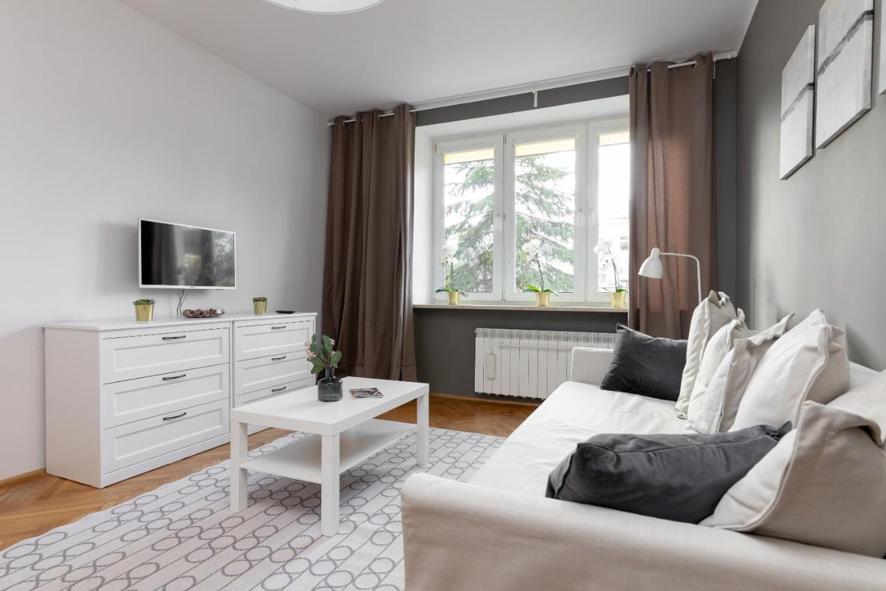Saska Kepa Modern Apartment Warszawa Eksteriør billede