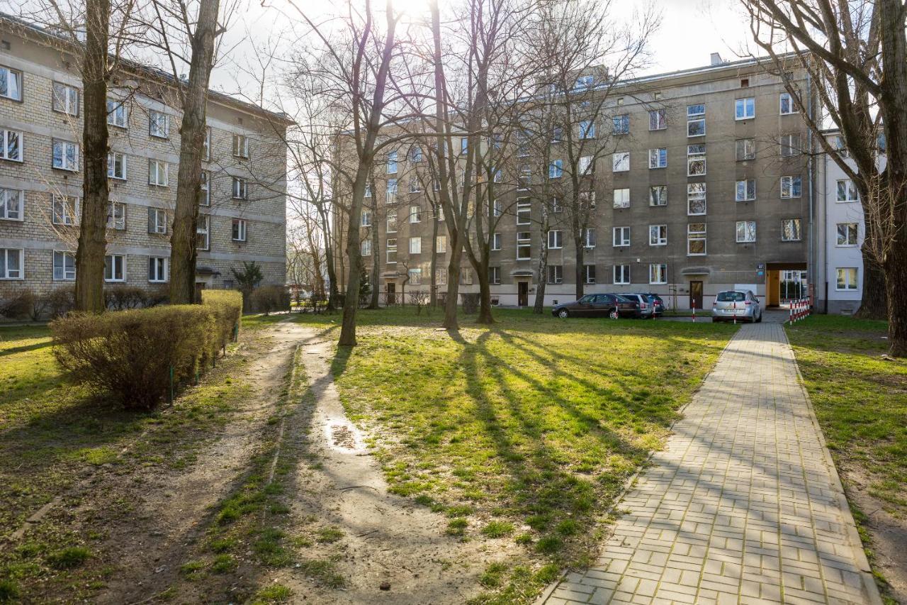Saska Kepa Modern Apartment Warszawa Eksteriør billede