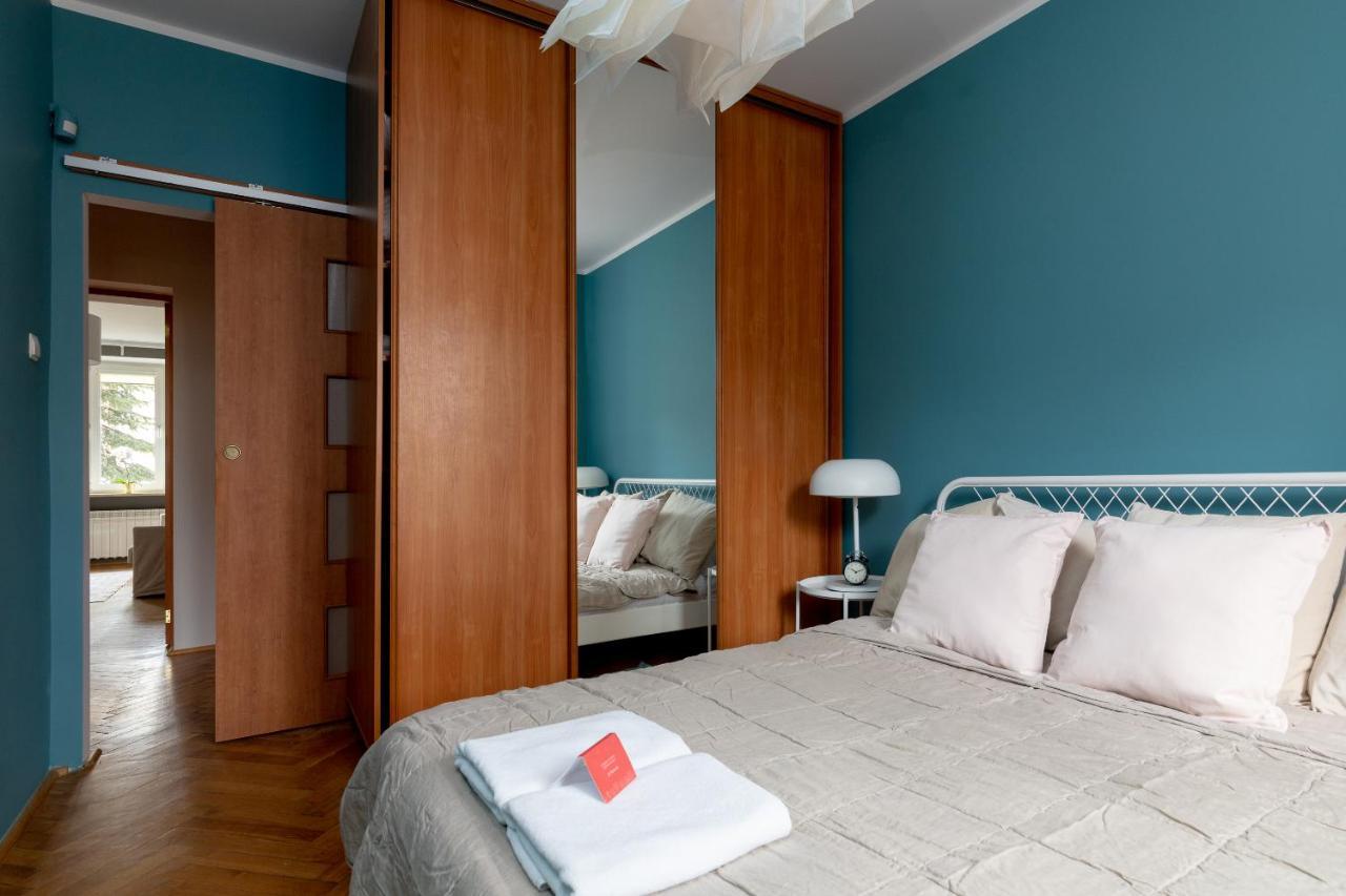 Saska Kepa Modern Apartment Warszawa Eksteriør billede
